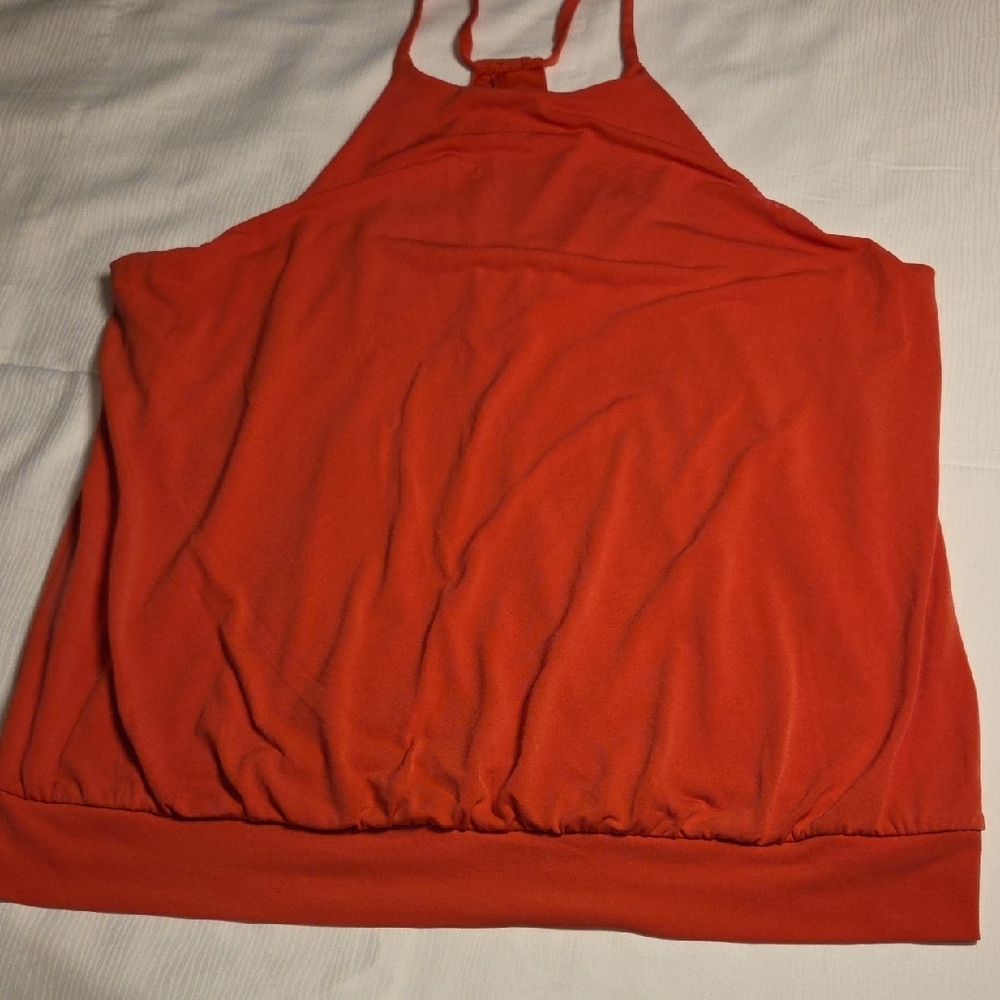 Express Women's Vibrant Red Tank Top